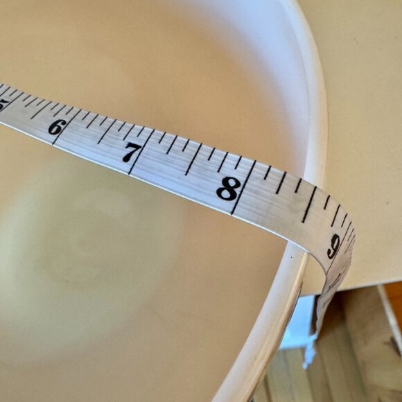 Fire King Peach Lusterware 1950s Anchor Hocking Vintage Mixing Bowl - Picture 11 of 11